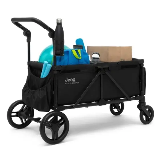 Jeep Evolve Stroller Wagon by Delta Children - Black image {9}