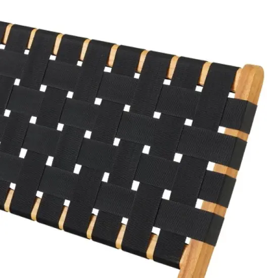 Barre 3pc Outdoor Bistro Set - Natural - Alaterre Furniture image {8}