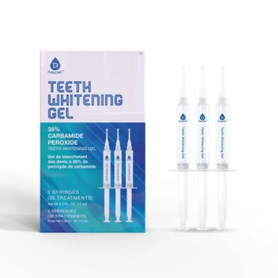 Pursonic Teeth Whitening Gel Syringes - 10 Treatments image {2}