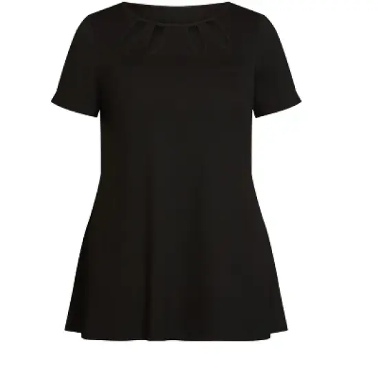 Women's Plus Size Kira Tunic - black | ZIM & ZOE image {2}