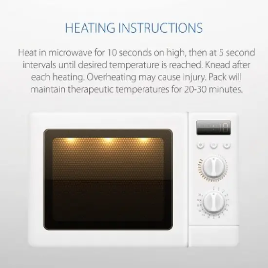 Core Products MicroBeads Eye Compress Moist Heat Therapy Pack image {6}