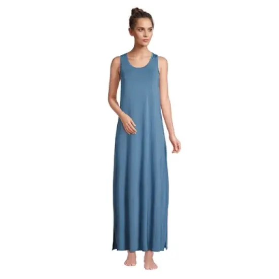 Lands' End Women's Sleeveless Cooling Long Nightgown image {6}