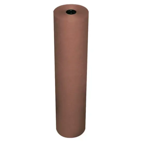 Rainbow Kraft Duo-Finish Kraft Paper Roll, 40 lb, 48 Inches x 200 Feet, Brown image {1}