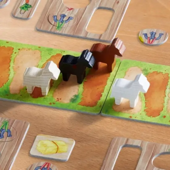HABA Clippety-clop! Mini Travel Game for Horse Lovers Ages 3+ image {3}