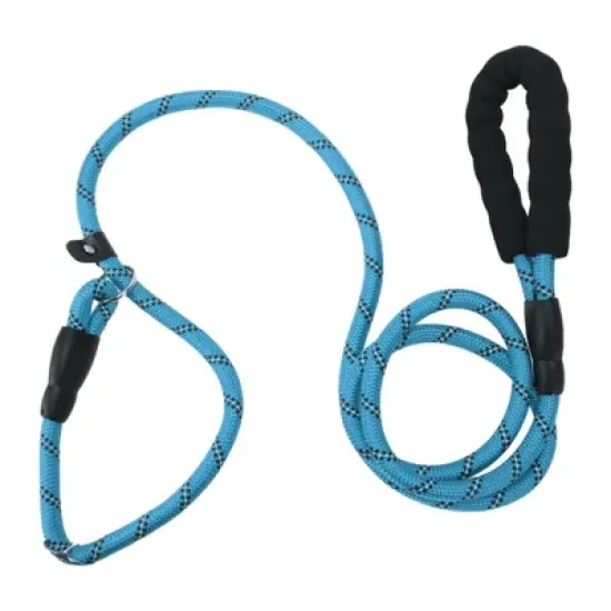 Unique Bargains Nylon Dog Leash Sponge Handle Reflective Rope Length 70.87" Diameter 1/2 inch image {8}