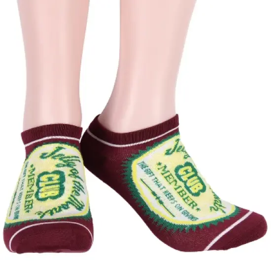 National Lampoon Christmas Vacation Adult Mix and Match Ankle Socks 5 Pk Multicoloured image {6}