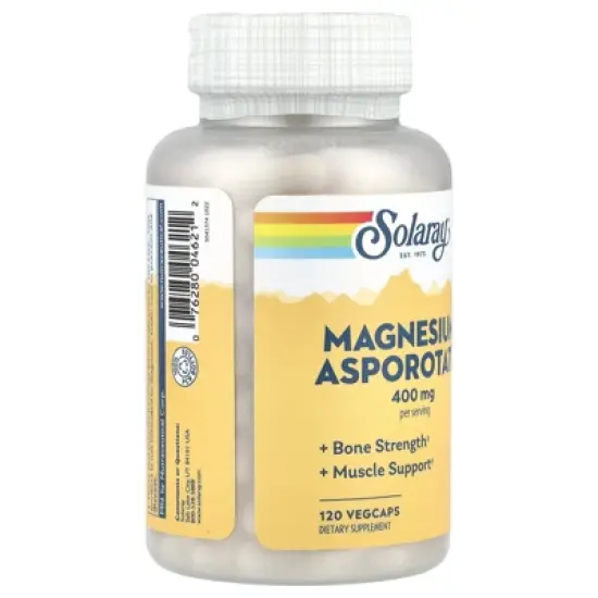 Solaray Magnesium Asporotate&trade;, 120 VegCaps (200 mg per Capsule) image {3}