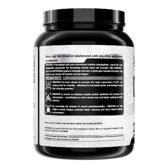 Nutrex Research Micronized Creatine Monohydrate Powder - 200 Servings for Muscle Gain, Strength and Performance image {3}