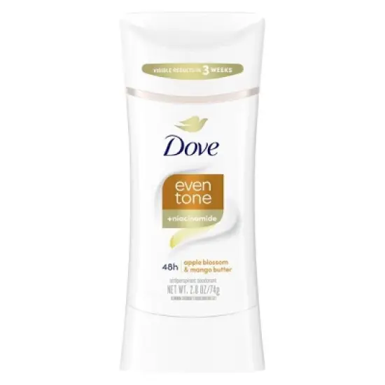 Dove Beauty Even Tone 48-Hour Women's Antiperspirant & Deodorant Stick - Apple Blossom & Mango Butter - 2.6oz image {6}
