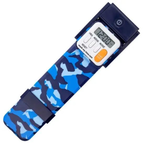 Blue Camouflage Timer Booklight LED image {2}