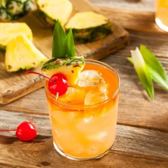 Crafted Cocktails Mai Tai Mix: 6 Pack&nbsp; Passion Fruit, Orange, Guava and Organic Agave: 70 Calories Per Serving with Recognizable Ingredients image {4}