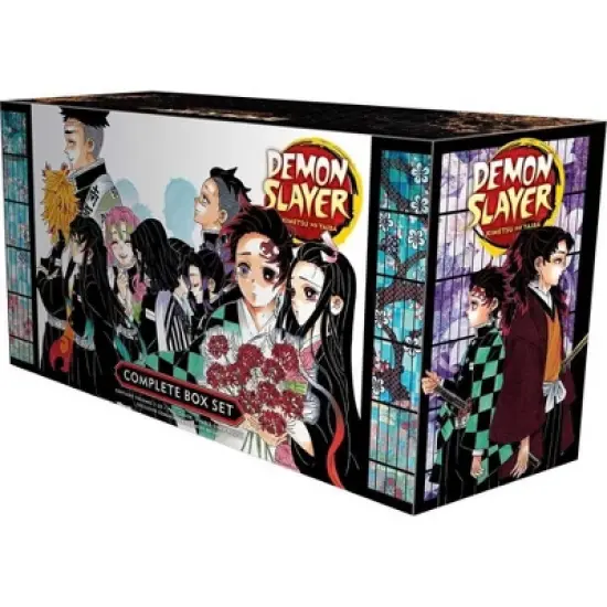 Demon Slayer: Kimetsu No Yaiba Complete Box Set - by  Koyoharu Gotouge (Paperback) image {1}