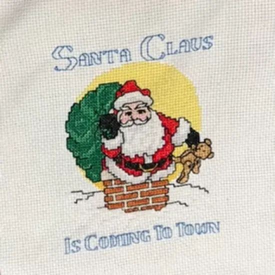 Adult Unisex Santa Claus To Town Christmas Full Apron With Pockets image {2}