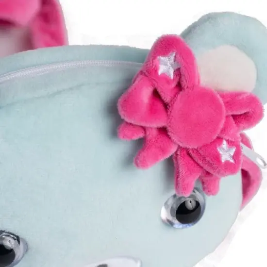 Adora Be Bright Purse for Little Girls - Stuffed Animal Bear Design - Eyes Light Up image {7}