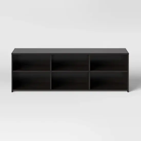 Dorm Storage TV Stand for TVs up to 70" Black - Room Essentials&trade; image {2}