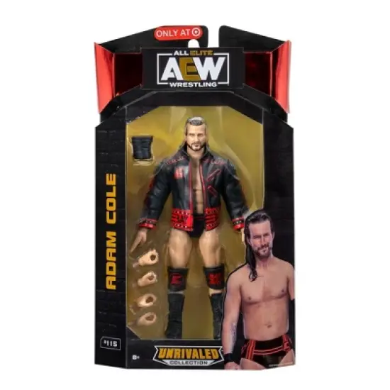 AEW Unrivaled Collection Adam Cole Action Figure (Target Exclusive) image {4}