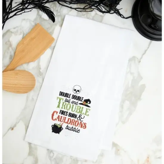 C&F Home Double Toil & Trouble Towel image {1}