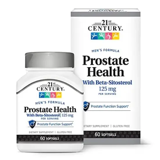 21St Century Prostate Health With Beta-Sitosterol (125Mg) Softgels 60Ct image {4}