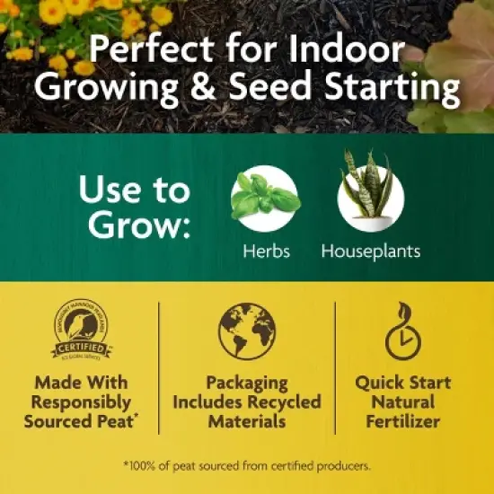 Miracle-Gro 8qt Organic Indoor Potting Mix image {2}