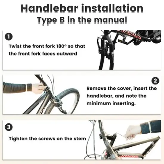 Gulches Outdoor Mountain Bike 24 Inch Carbon Steel Frame, 21-Speed, Dual V-Brake, Safety Certified, for Adults & Teens image {5}