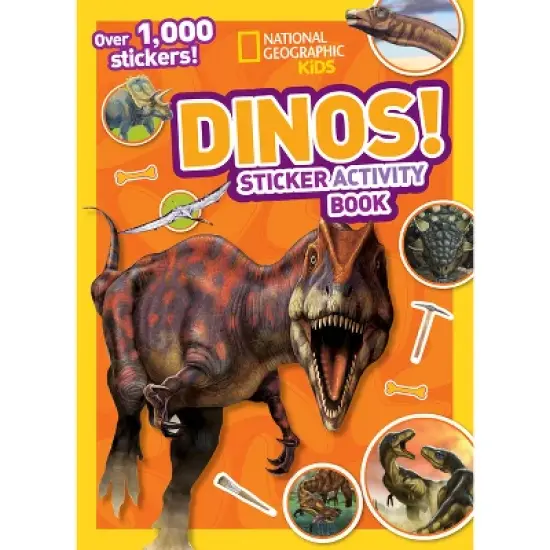 Dinos ( Ng Sticker Activity Books) (Paperback) by National Geographic Society (U.S.) image {1}