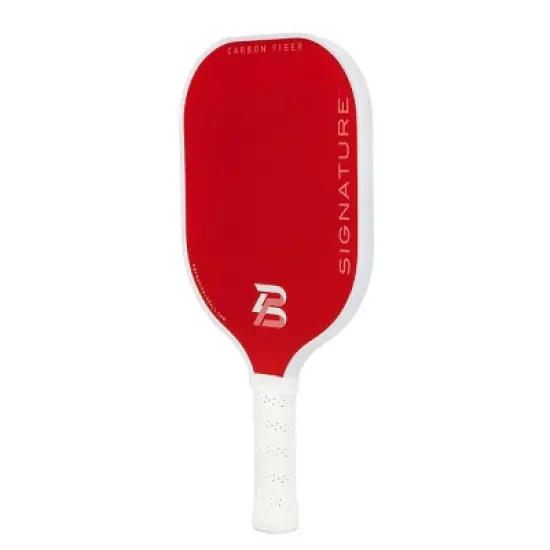 PBPRO Signature Carbon Fiber Watermelon Pickleball Paddle: Polypropylene Core, 4-1/4" Grip image {12}