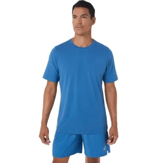 ASICS Men's Short Sleeve HTHR TECH TOP Running Apparel 2011A620 image {9}