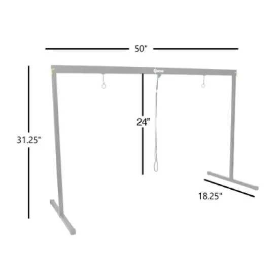 SUNPACK Metal Grow Light Stand, Black, 50in image {1}
