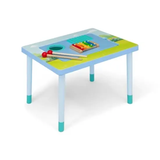 Delta Children Bluey Compact Play and Learn Sensory Table for Kids' Includes Musical Instruments - 8pc image {9}