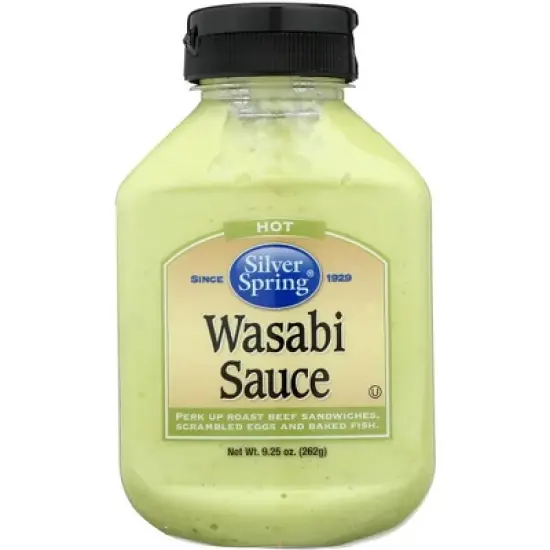 Silver Springs Sauce Wasabi - Case of 9 - 9.25 oz image {1}