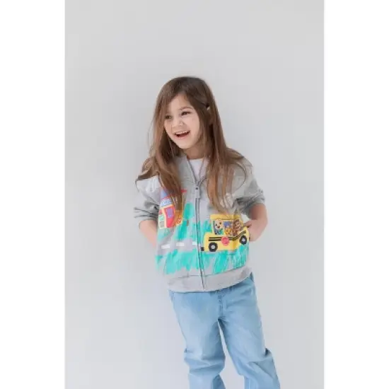 CoComelon JJ Fleece Zip Up Hoodie Toddler image {1}