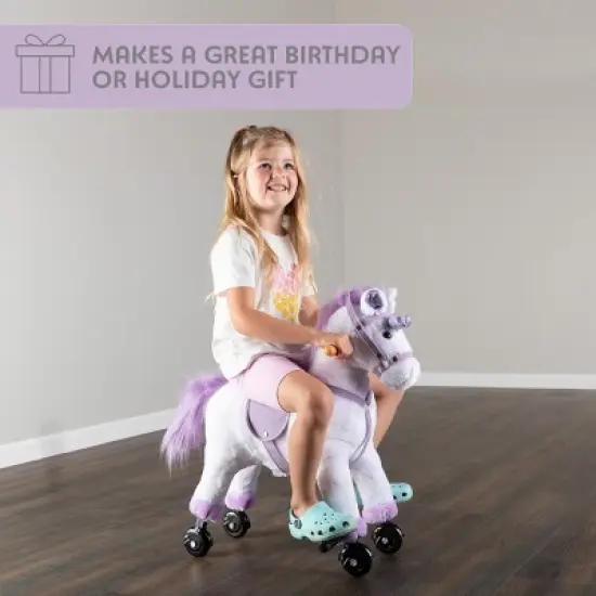Happy Trails Ride on Horse - Walking Unicorn Toys image {3}