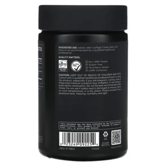 Sports Research Berberine With Coconut Oil, 500 mg, 90 Softgels image {2}