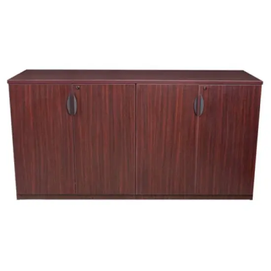 72" Legacy Office Storage Cabinet Buffet Mahogany - Regency image {3}