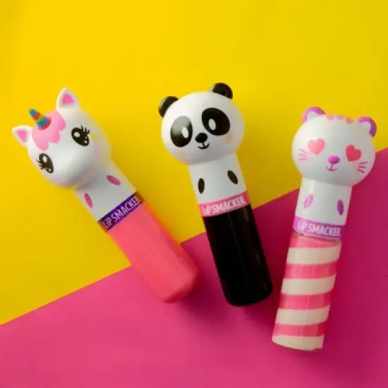 Lip Smacker Lippy Pal Lip Balm - Unicorn/Panda/Kitten - 0.54oz/3pk image {4}