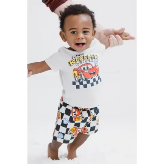 Disney Baby T-Shirt and French Terry Shorts Outfit Set Newborn to Infant image {1}