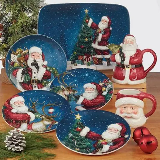 Certified International Santa's Secret Dinnerware Collection image {1}