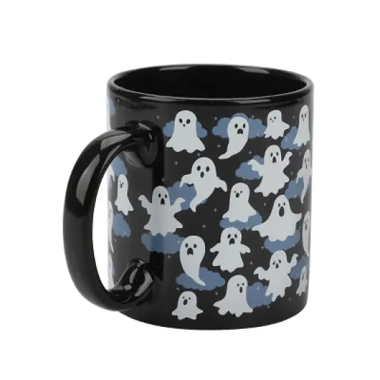 Halloween Ghosts & Scary Icons 2-Pack 16 Oz Ceramic Mugs image {4}
