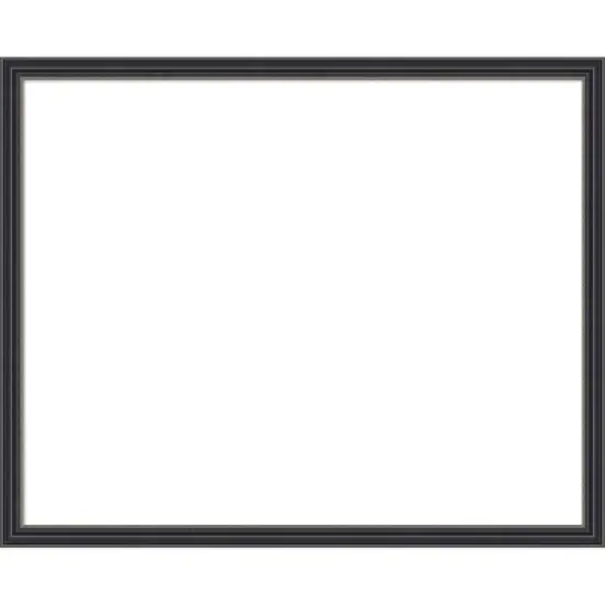 Amanti Art Stylish Black Framed Dry Erase Magnetic Board image {15}