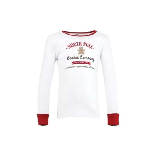 Touched by Nature Infant and Toddler Organic Cotton Tight-Fit Pajama Set, Christmas Cookies image {2}