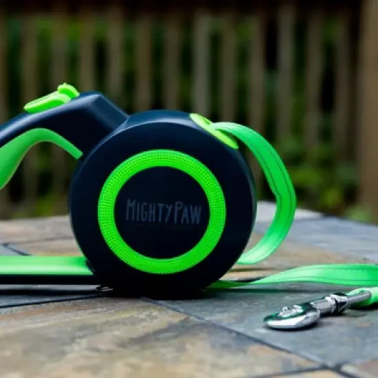 Mighty Paw Retractable Dog Leash | 16ft for Dogs 0-50 or 50-100 lbs image {1}