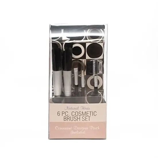 Speert 4151 Premium Natrual Hair Makeup Brush Set with Designer Travel Pouch image {3}