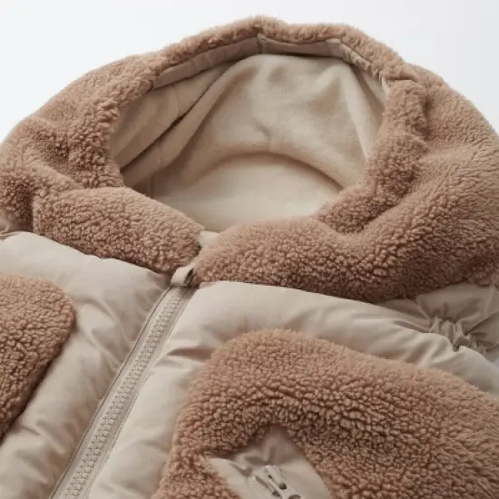 7AM Enfant Blanket 212 Evolution Extendable Footmuff - Oat/Applique Cacao image {6}