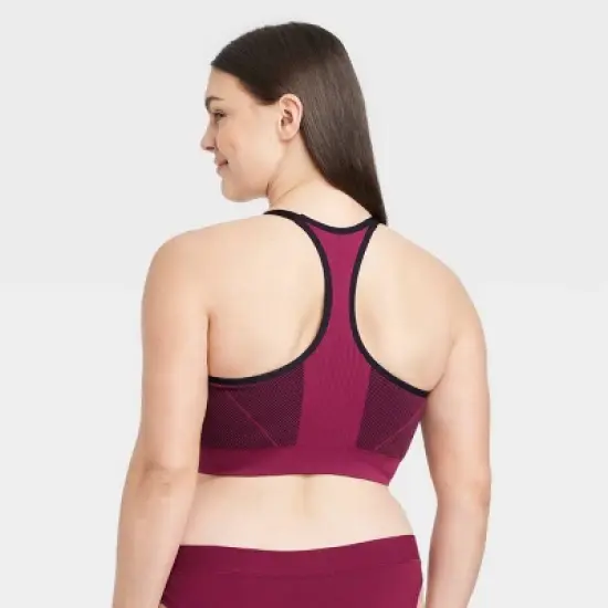 Women's Nursing Yoga Bralette - Auden&trade; Red image {4}