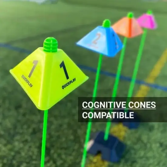 QUICKPLAY Agility Poles (set of 10) image {7}