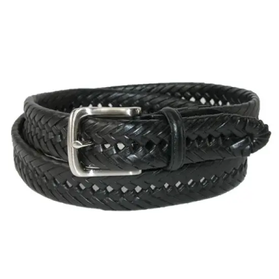 Tommy Hilfiger Men's Burnished Handlaced Braided Belt (Pack of 2) image {1}