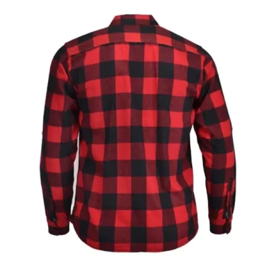 Burnside Men's Modern Fit Buffalo Plaid Flannel Shirt image {2}