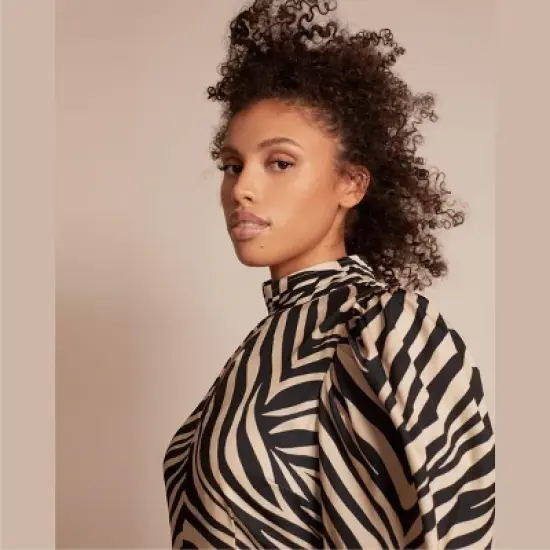 11 Honor&eacute; Collection Women's Elegant Animal Print Midi Dress image {4}