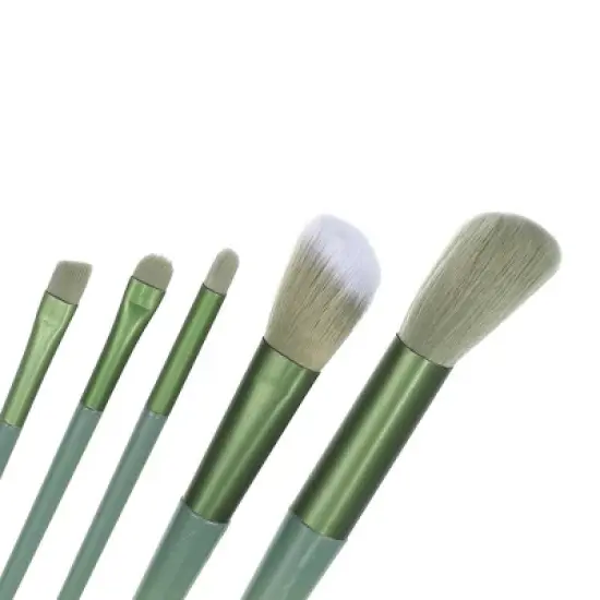 Unique Bargains Travel Makeup Brush Set Eyeshadow Brush Foundation Contour Concealer Blusher Brush 13Pcs image {5}