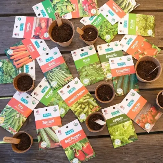 Back to the Roots 20pk Organic USA Herbs and Vegetable Seeds image {6}